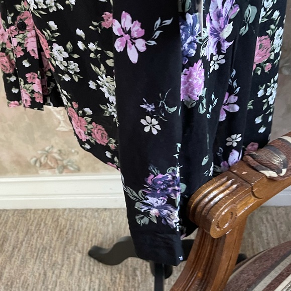 FREE PEOPLE LORETTA LONG SLEEVE POETS TOP MEDIUM LARGE - Picture 10 of 10